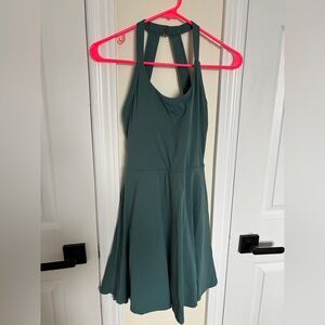 Active Green Halter Dress
